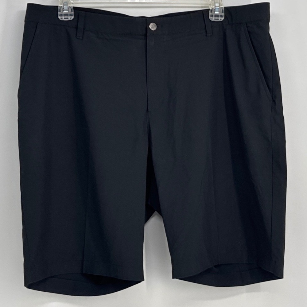 Adidas Golf Shorts Mens 40 Black Primegreen Performance Athletic